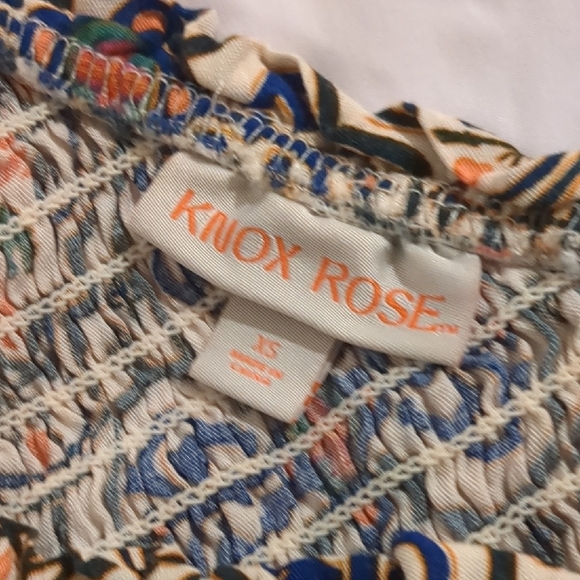 Elegant Multicolor Patterned Women's Dress - Picture 2 of 4